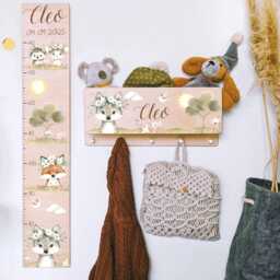 Children's Height Chart, Wooden Charts, Individual Gifts, Personalized Charts - thumbnail 2
