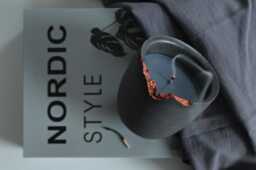 Lava Concrete Candle Nordic Charcoal Copper Decor - thumbnail 1