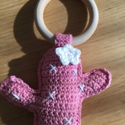 Handmade Cactus Rattle - thumbnail 3