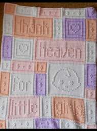 Thank Heaven For Little Girls/Boys Baby Blanket - thumbnail 1