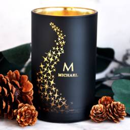 Personalised Scented Candle Cedarwood Cinnamon Sandalwood For Her Girl Woman Gift Anniversary Birthday Valentine Wedding - thumbnail 2