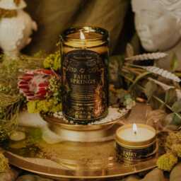 Fairy Springs - Herbal & Fresh Scented Soy Candle - thumbnail 1