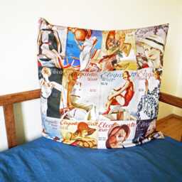 Art Deco Pillow Case & Duvet Cover From Organic Cotton - thumbnail 3