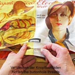 Art Deco Pillow Case & Duvet Cover From Organic Cotton - thumbnail 4