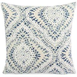 Farmhouse Pillow.throw Pillow.slipcovers.toss Pillow.cushion Cover.bedroom Decor.living Room Decor.spring Decor.summer Decor.blues/Naturals - thumbnail 1