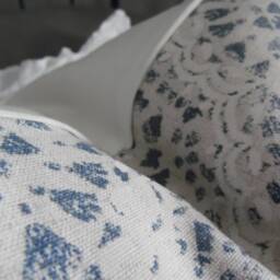 Farmhouse Pillow.throw Pillow.slipcovers.toss Pillow.cushion Cover.bedroom Decor.living Room Decor.spring Decor.summer Decor.blues/Naturals - thumbnail 3