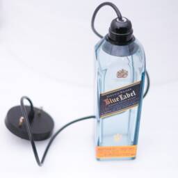 Johnnie Walker Blue Label Bottle Pendant Light - With Fixtures - thumbnail 1