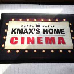Personalised Cinema Room Mat - Movie Door Mat Cinema Accessories Decor - thumbnail 3
