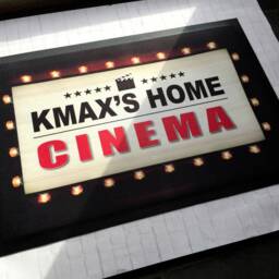 Personalised Cinema Room Mat - Movie Door Mat Cinema Accessories Decor - thumbnail 2