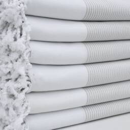 "striped Peshtemal, Turkey Towel, Turkish Towel, Light Beige Peshtemal, Soft Towel, Sauna Towel, 40""x70" - thumbnail 3