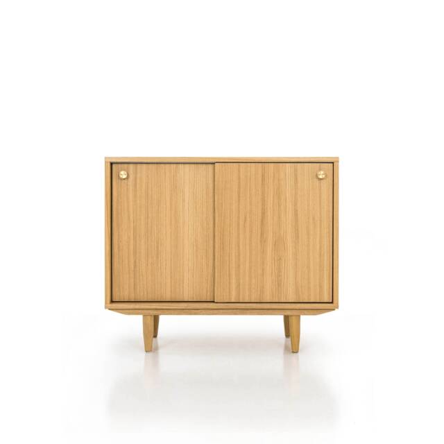 Mid-Century Sideboard, Dresser, Commode, Credenza Made Of Oak Vaneer - Livlo D-P01 - image 1
