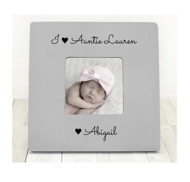 Personalized Aunt Picture Frame Custom Auntie Gift, I Love My Aunt, Auntie Frame, Aunt Gift - image 1