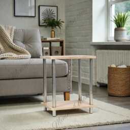 Wooden Coffee & Side Table For Bedroom, Living Room Home Decor Gift - thumbnail 3