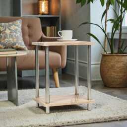 Wooden Coffee & Side Table For Bedroom, Living Room Home Decor Gift - thumbnail 1