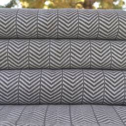 "Dark Gray & White Blanket, Bed Cover, Turkish Towel, Turkish Throw, Large Towel, 200cmx225cm, Turkish Pestemal, Beach Towel, 79""x89" - thumbnail 3