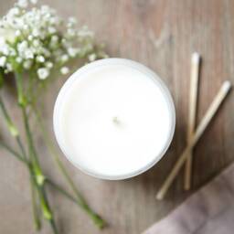 Personalised Birthday Candle Gift Frosted Soy Wax - thumbnail 2
