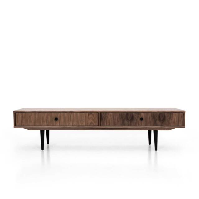 Mid-Century Sideboard, Dresser, Commode, Credenza Made Of Walnut Vaneer - Livlo O-L02 - image 1