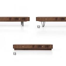 Mid-Century Sideboard, Dresser, Commode, Credenza Made Of Walnut Vaneer - Livlo O-L02 - thumbnail 2