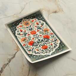 Palestinian Poppies Art Print Red Poppies, National Flower Of Palestine, Traditional Cultural Illustration - thumbnail 2
