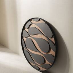 Loop Wall Decor, Modern 3D Wood Art, Rustic Hanging, Housewarming Gift, Dicounted Product, Black Friday Gift - thumbnail 2