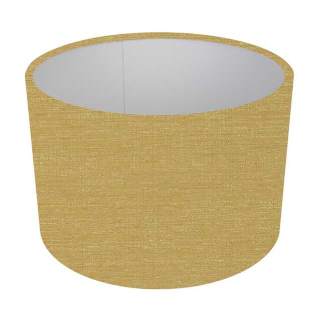 Handmade Ochre Yellow Lampshade, Table Lamp Shade, Pendant Lighting, UK Made - image 1