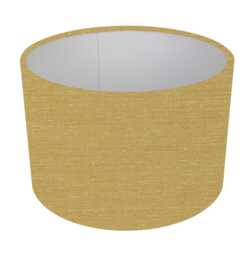 Handmade Ochre Yellow Lampshade, Table Lamp Shade, Pendant Lighting, UK Made - thumbnail 1