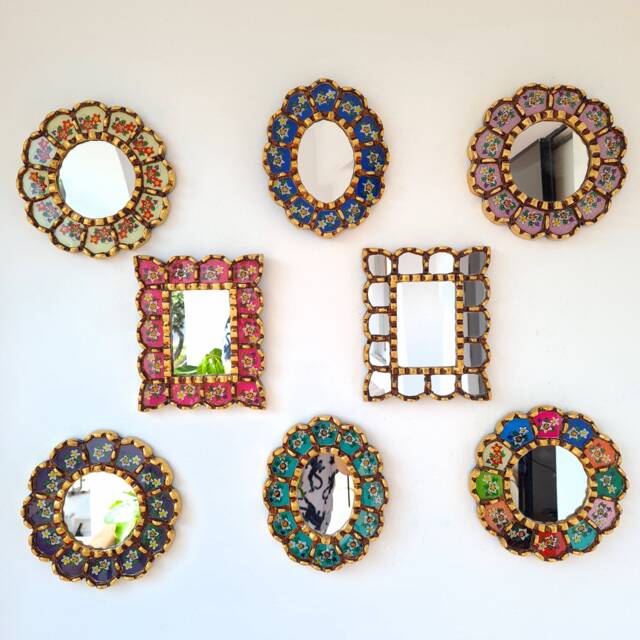 "Peruvian Mirrors ""Honeycomb Collection 20cm Mixed Ii" - image 1