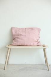 Pink Pillow Cover, Linen Case, Bedding, Standard, Queen, King, Custom Size Cover