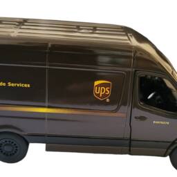 Get Ready To Race Kinsmart Ups Sprinter Van Diecast Toy - Gift Sleeve Included 148 Scale Excitement Vehicle Gift Sleeves - thumbnail 4