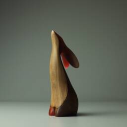 Duo Rabbit Sculpture - 1 - thumbnail 2