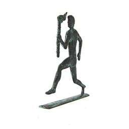 Bronze Sculpture , Marathon Runner From Ancient Greece, Greek Hand Made Sculpture - thumbnail 4