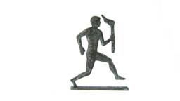 Bronze Sculpture , Marathon Runner From Ancient Greece, Greek Hand Made Sculpture - thumbnail 1