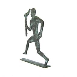 Bronze Sculpture , Marathon Runner From Ancient Greece, Greek Hand Made Sculpture - thumbnail 3