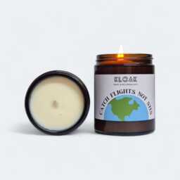 Catch Flights Not Stis Funny Candle, Quirky Gift Ideas, Handmade Scented Candles, Hilarious Presents