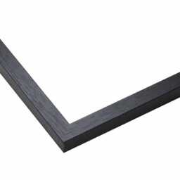 Black Solid Oak Picture Frame - Photo A2, A3, A4, A5, A6, 5x5, 5x7, 6x8, 8x10, 11x14 Handmade Family Wooden Modern - thumbnail 2