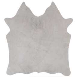 Brown & White Cowhide Rug Extra Large Hair-On Leather Accent - 84x72Inches - thumbnail 4