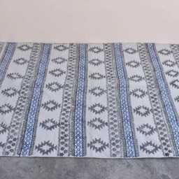 Large Indian Rugs Cotton Rug, Woven Area For Sale, Decor Rustic Rugs, Decorative Bohemian Indian - thumbnail 2