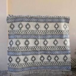 Large Indian Rugs Cotton Rug, Woven Area For Sale, Decor Rustic Rugs, Decorative Bohemian Indian - thumbnail 4