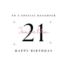 Daughter 21st Birthday Candle Gift Set Box Gifts Present Card - thumbnail 4