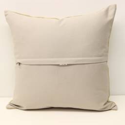 Vintage Kilim Pillow Cover 18x18, Wool & Cotton, Handmade Turkish - thumbnail 4