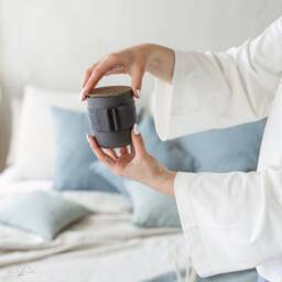 Black Scented Candle Glamour, Unity, Fortune, Dream. Plant Wax Candle 280G/10Oz. Luxury Gift - thumbnail 4