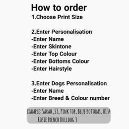 Personalised Dog & Owner Print, Dog Portrait, Dog Print, New Gift, Dog Memorial Print, Personalised Pet Gift - thumbnail 3