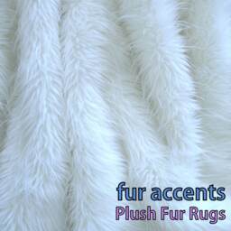 Plush Faux Fur Bedspread - Shag Sheepskin Design, Handmade in Usa - thumbnail 3