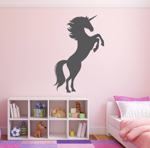 Unicorn Wall Decal Art Nursery Decor - image 1