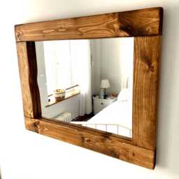 The Perfect Rustic Mirror For A Warm & Inviting Bathroom - thumbnail 3