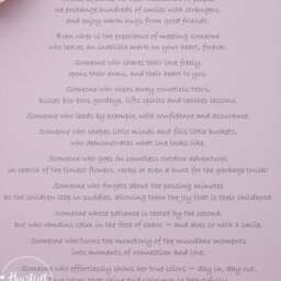 Personalized Nanny Poem Gift - Distressed Picture Frame, Custom Colors - thumbnail 3