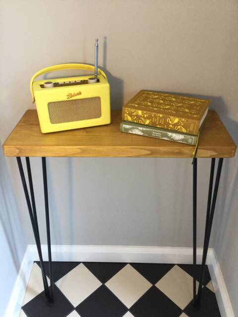 Console Table With Hairpin Legs-Free UK Delivery - image 1