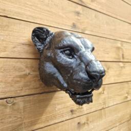 Jaguar Wall Art - Animal Wall Mount 3D Printed - thumbnail 1