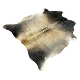 Genuine Ombre Cowhide Rug, Large Hair On Hide Sold As Seen - thumbnail 1