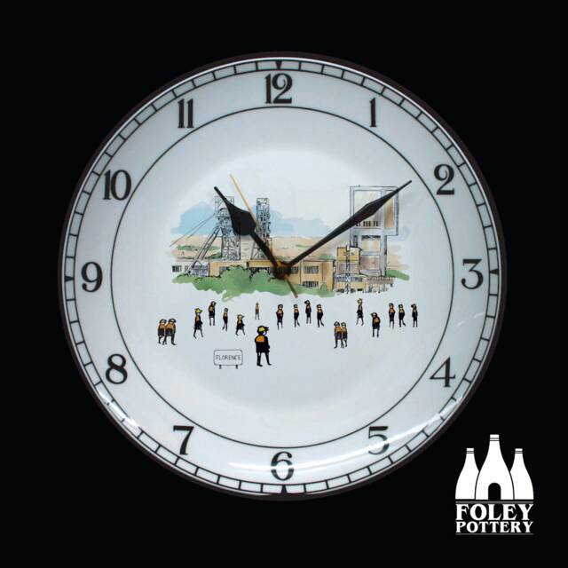 Col Florence Colliery - North Staffordshire Workday@ Head Frame Illustrated Fine Bone China 10 - image 1